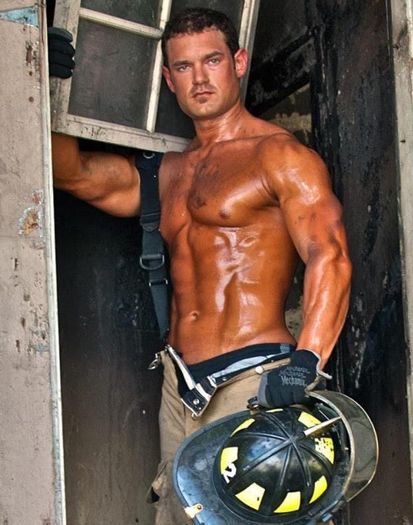 Firefighter Trent Vann Stays On Point With 6 Pack Bags