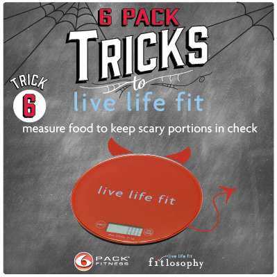 6 Pack Tricks To Live Life Fit: Trick #6 Keep Scary Portions In Check