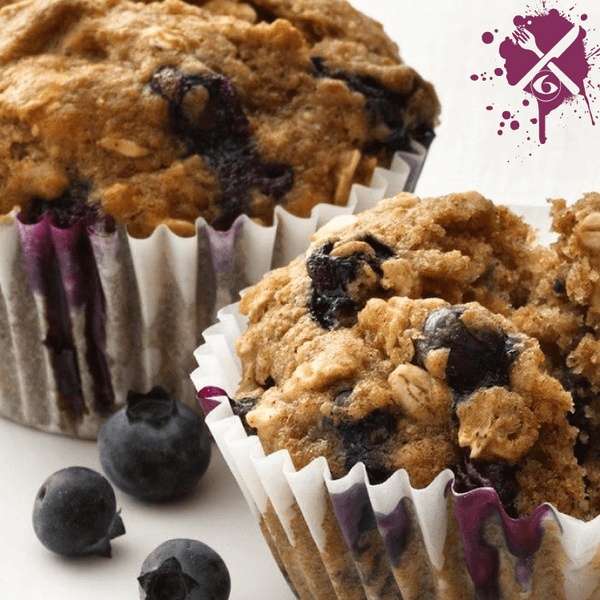 Meal Prep Sundays: Blueberry Oat Muffins