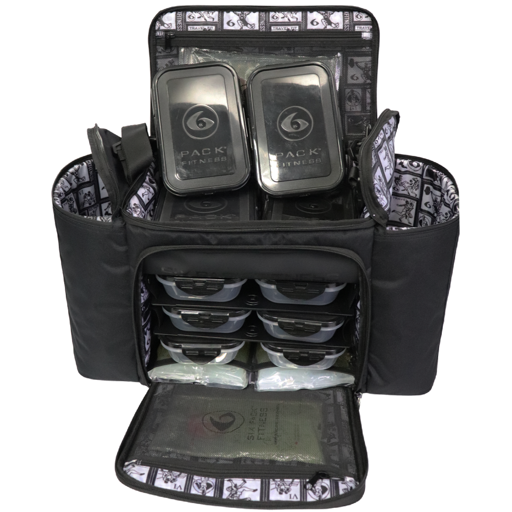 Innovator 1000 Meal Prep Management Tote 10 - Meal Stealth (Black