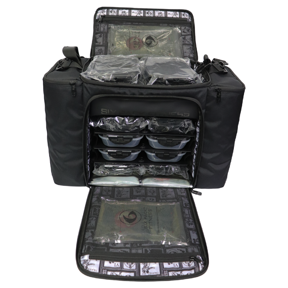 Innovator 1200 Meal Prep Management Tote 12 - Meal Stealth (Black