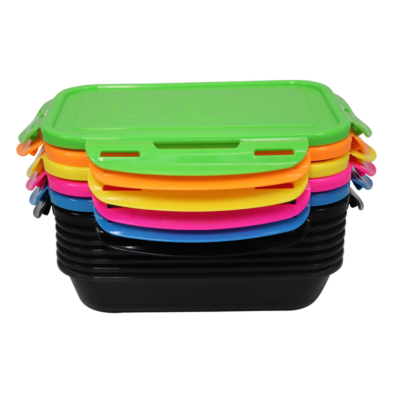 Sure Seal 24 oz. Meal Prep Containers (Set of 6) | Variety Pack
