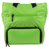 Prodigy Camille Tote with Insulated Meal Management System Lime Green/Black