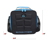 Innovator Cube Meal Prep Management Tote | Black/Neon Blue