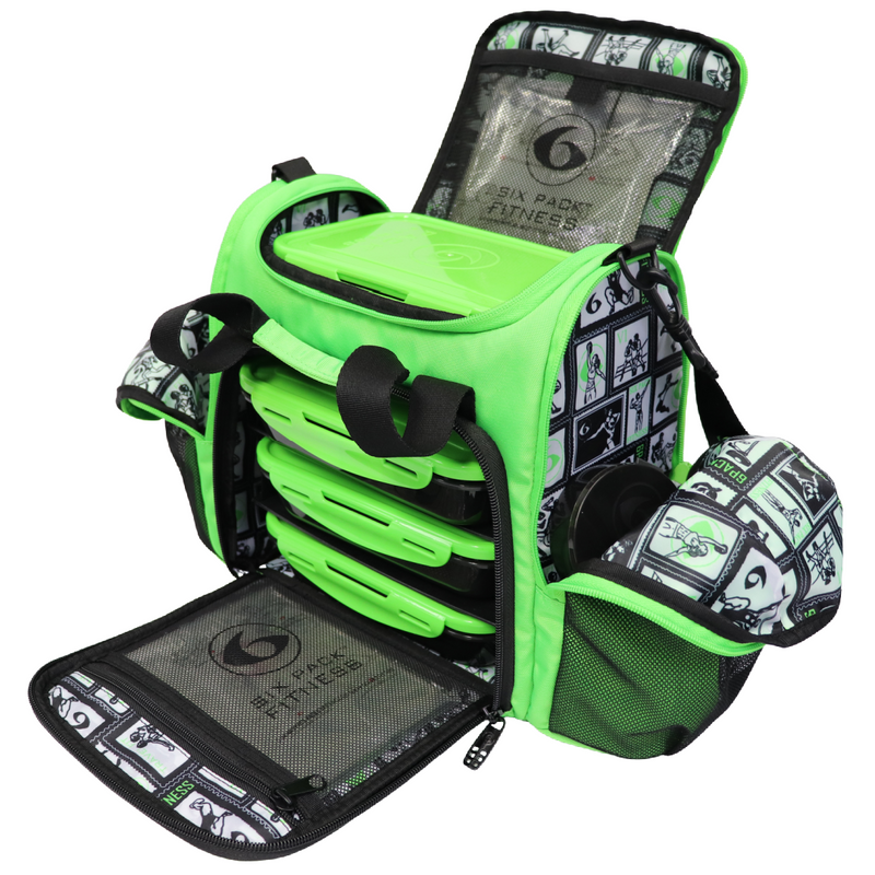 Innovator Mini Meal Prep Management Tote Green Black Pure
