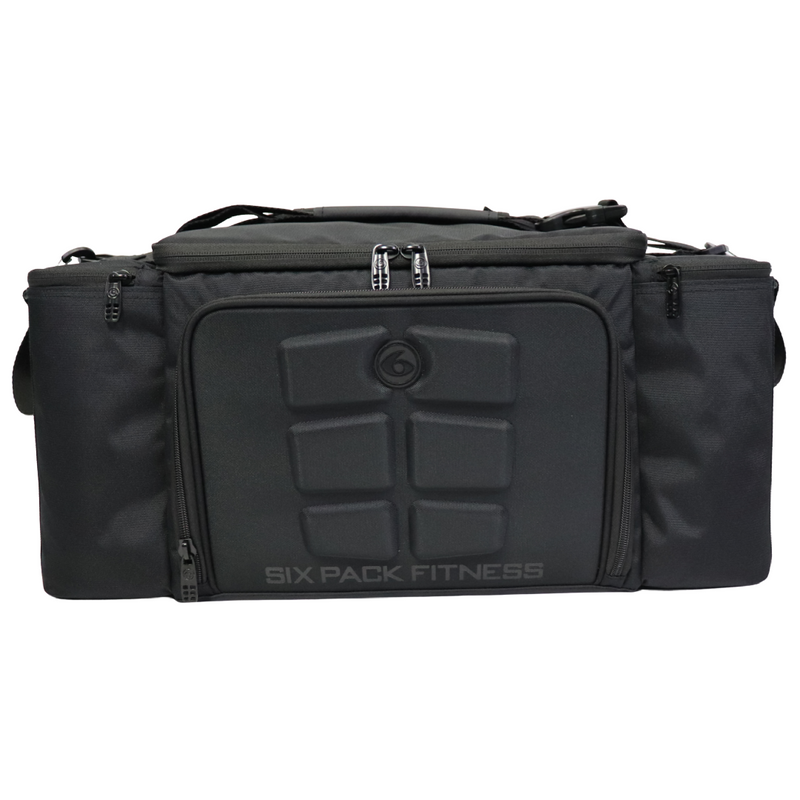 Innovator 800 Meal Prep Management Tote 8 - Meal Stealth (Black/Black)