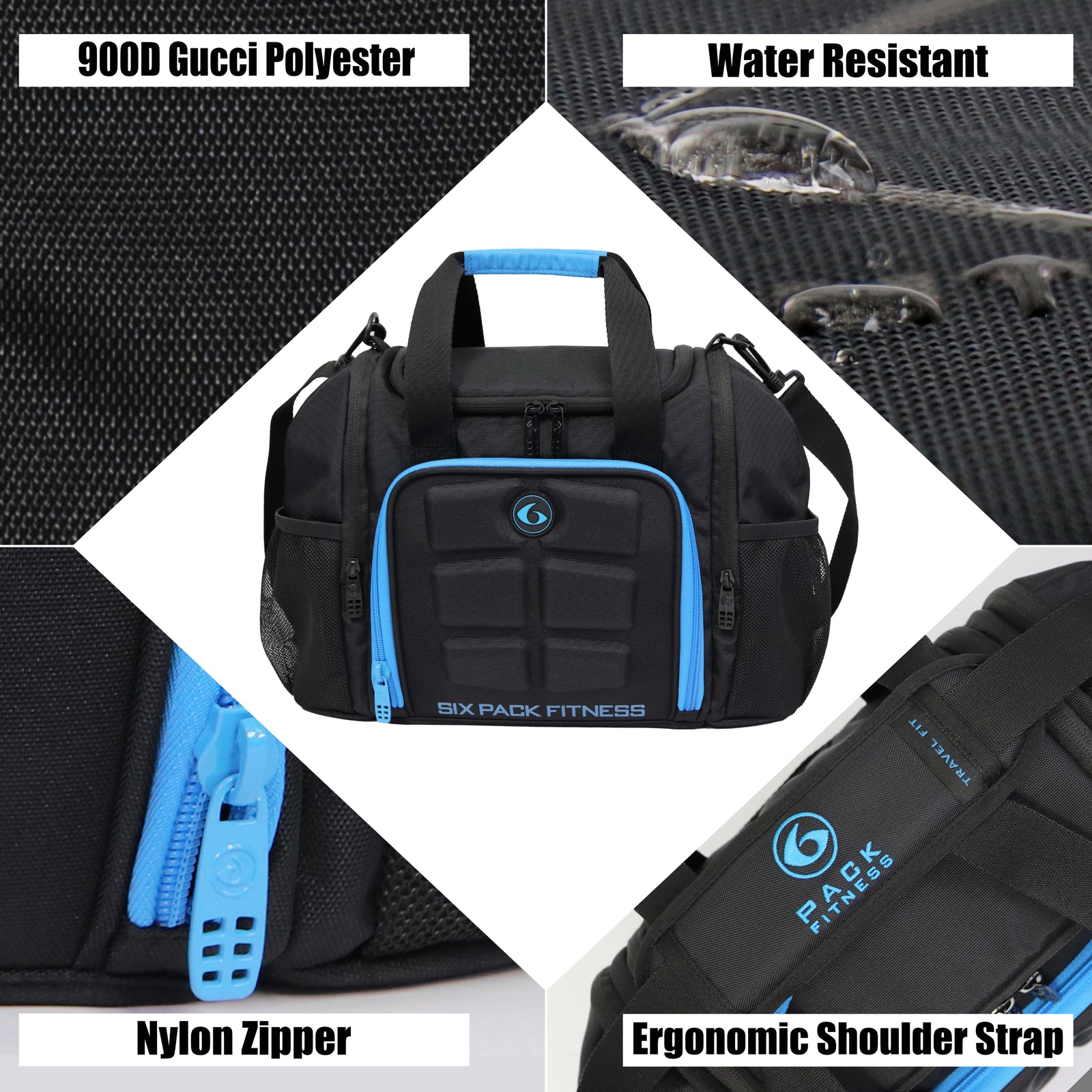 Innovator Mini Meal Prep Management Tote | Black/Blue – Pure Alpha LLC