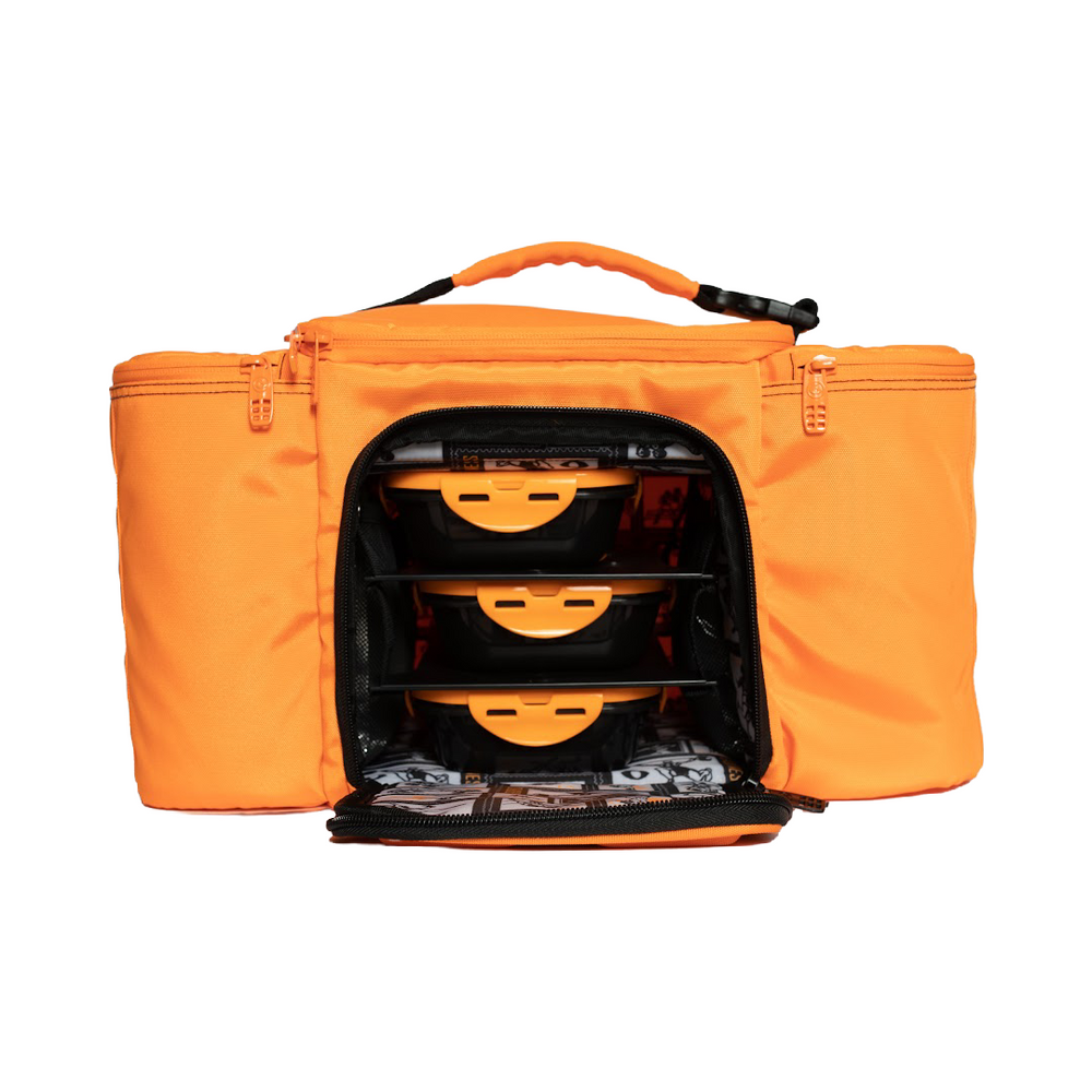 Innovator 300 Meal Prep Management Tote | Black/Neon Blue – Pure