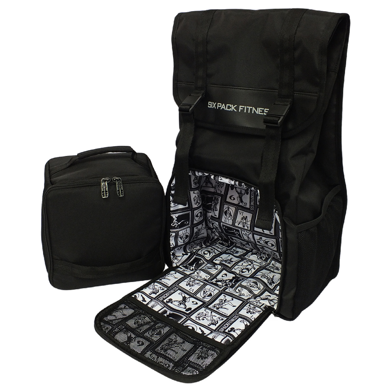 Transporter Backpack black Fitmark Meal Prep Bags