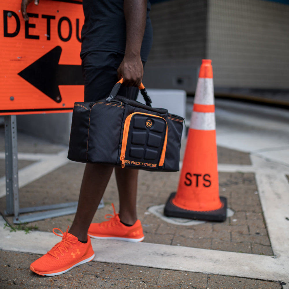 Innovator 300 Meal Prep Management Tote | Black/Neon Blue – Pure